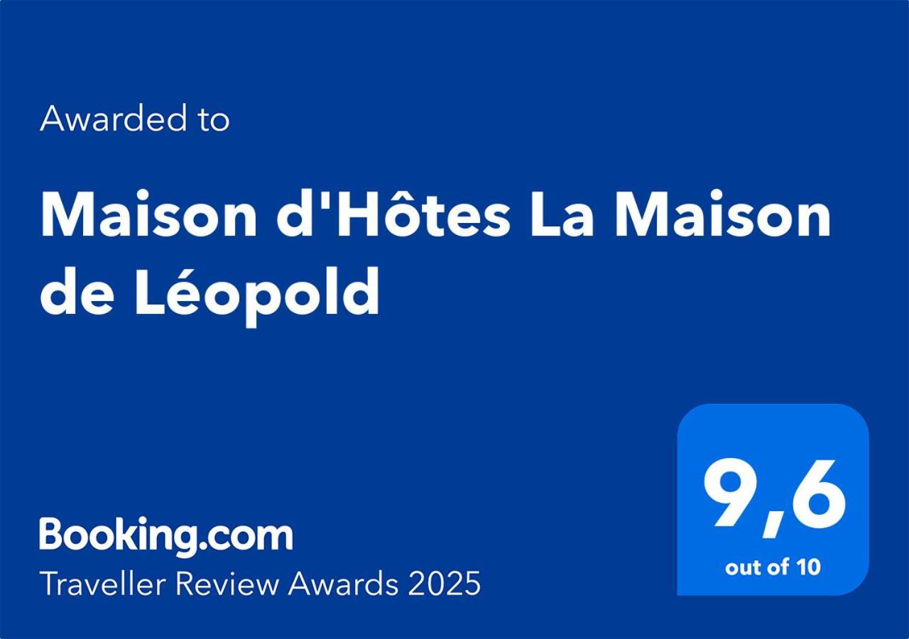 Maison D'Hotes La Maison De Leopold Террассон Экстерьер фото